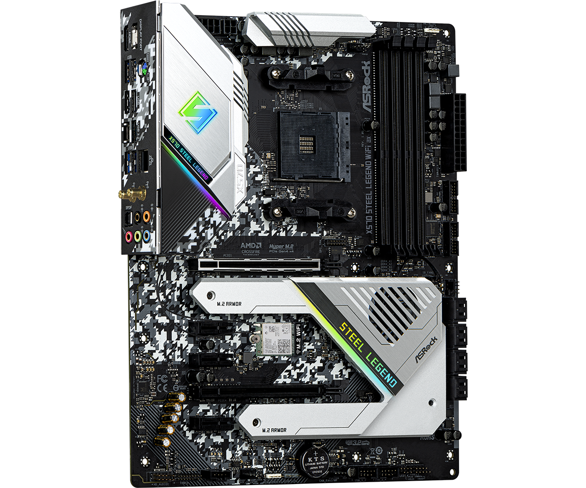 Asrock X570 Steel Legend WiFi ax - Motherboard Specifications On